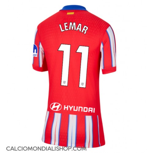 Maglie da calcio Atletico Madrid Thomas Lemar #11 Prima Maglia Femminile 2024-25 Manica Corta